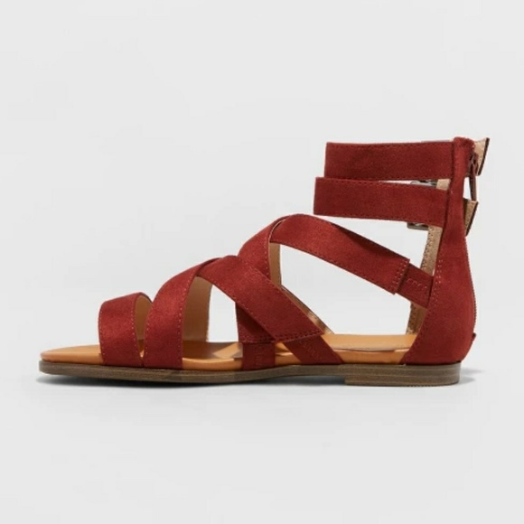 Womens Rosalee MicroSuede Gladiator Sandals- Unive - Picture 3 of 5
